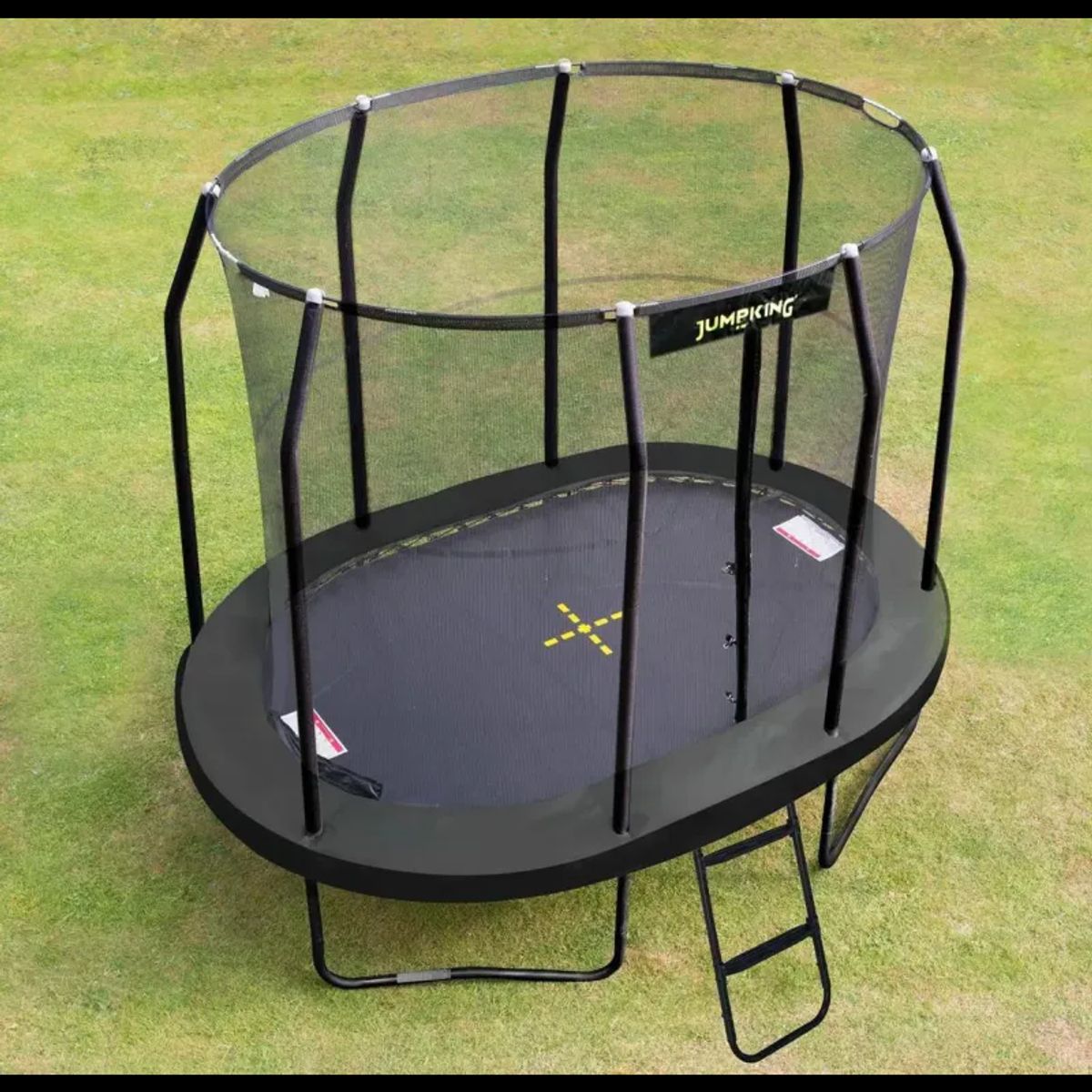 Jumpking Trampolin Oval Black - 350 x 244 cm