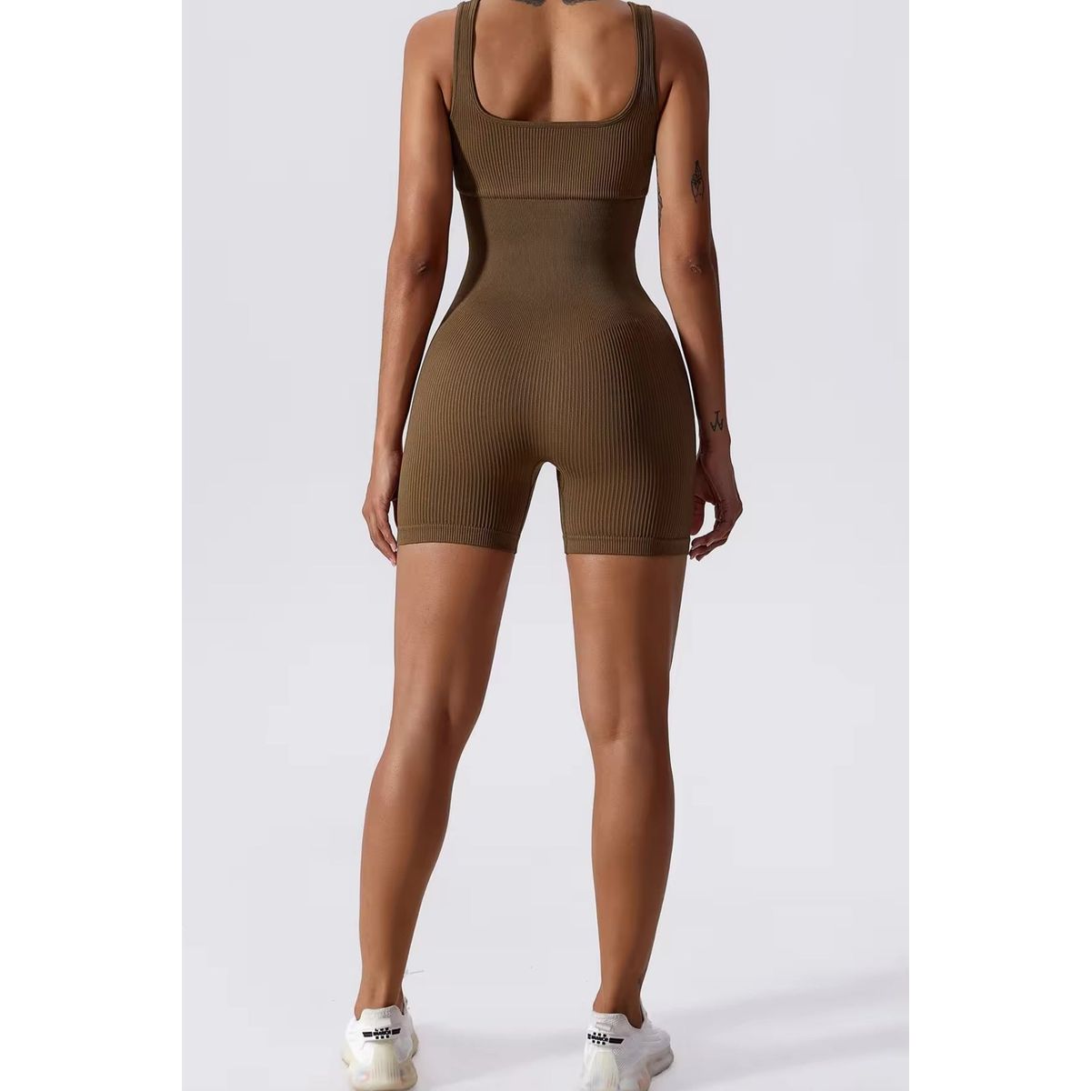 Jumpsuit racerback Brown - Small / Brown