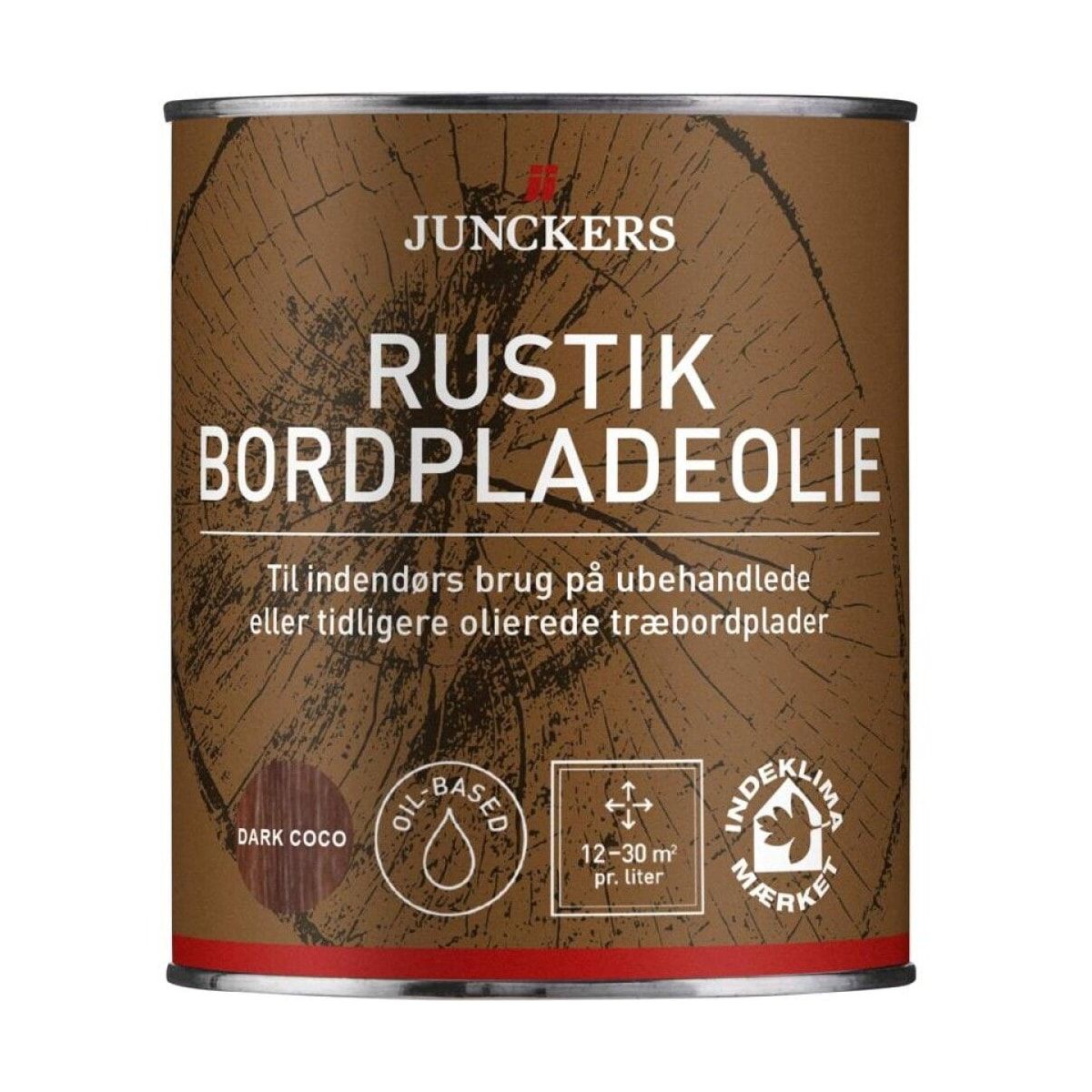 Junckers Rustik Bordpladeolie DarkCoco 3/4 Liter