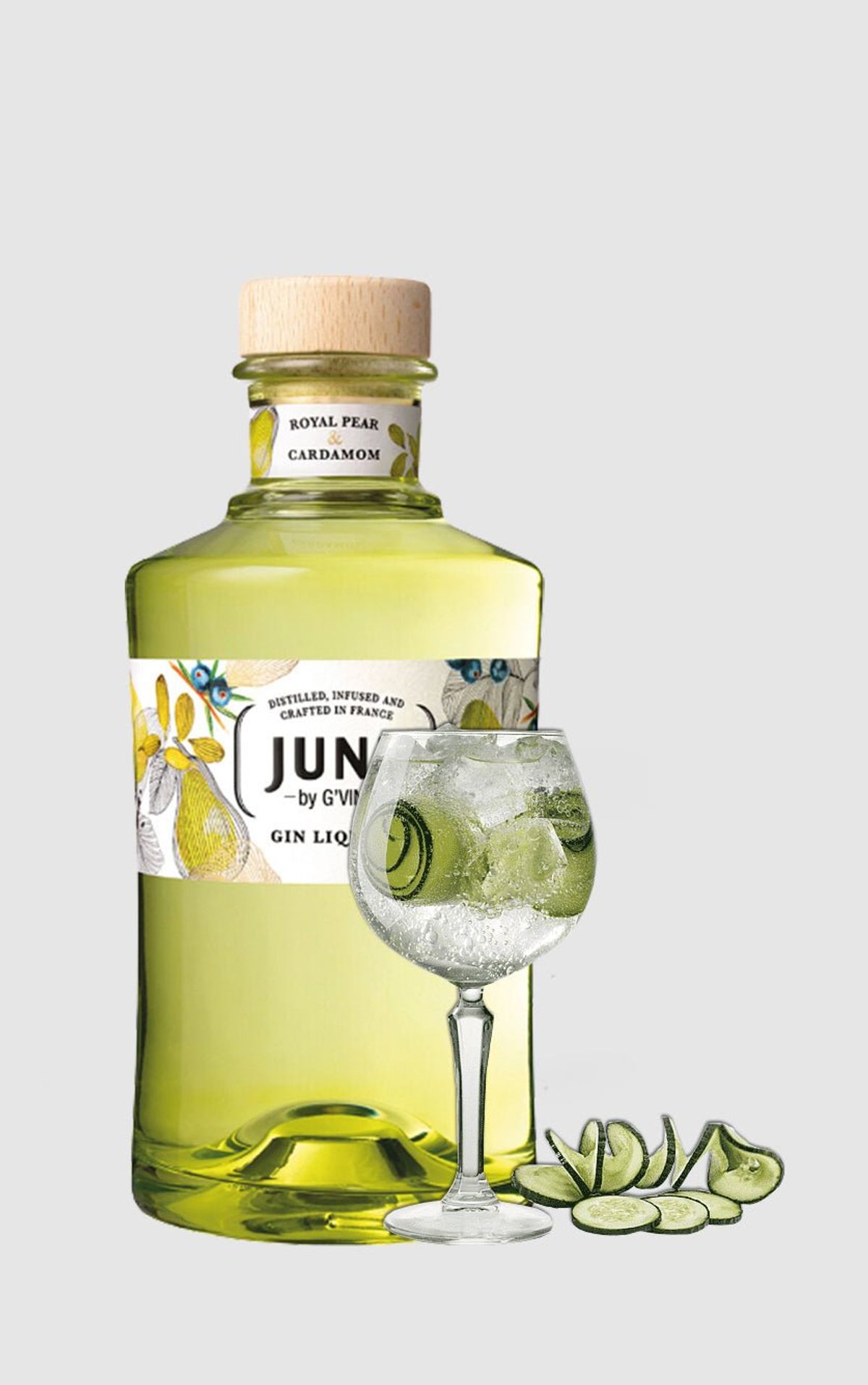 June by GVine Pear Gin, 37,5% alkohol