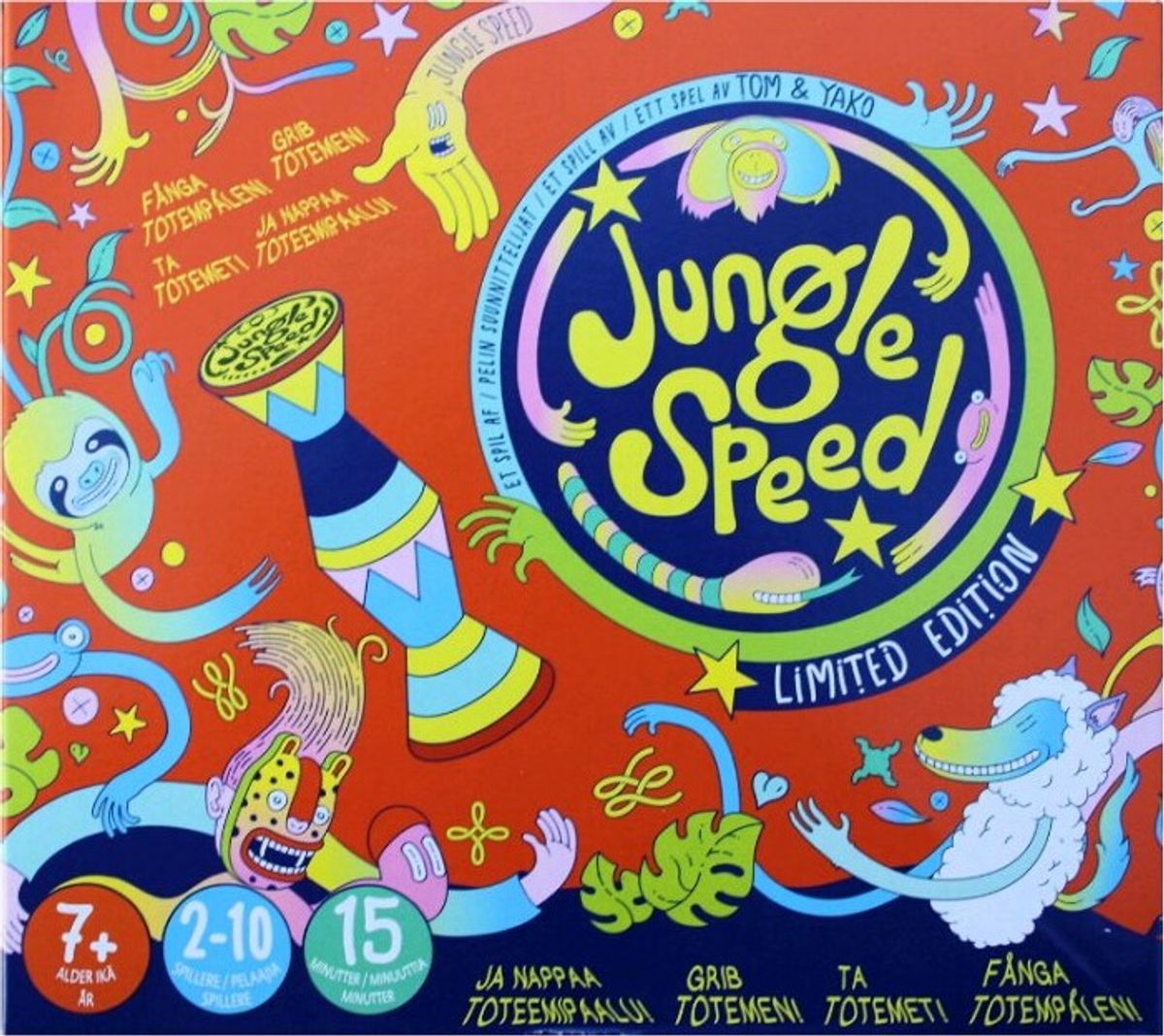 Jungle Speed Spil - Limited Edition - Nordisk