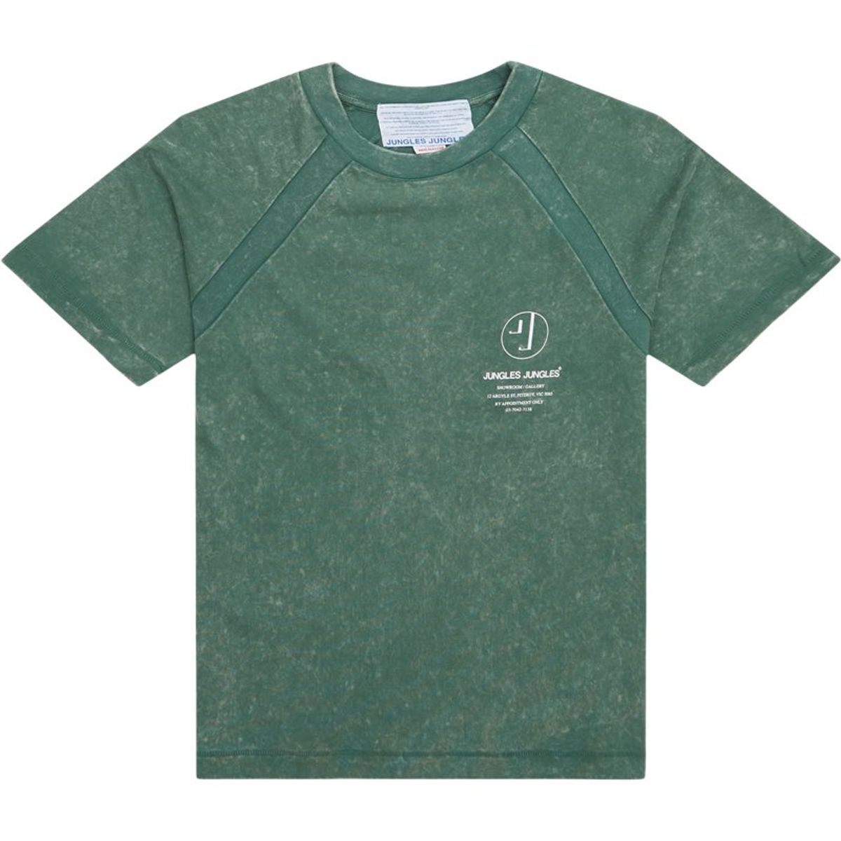 Jungles Jungles Pty Itd Appointment Only Mineral Wash T-shirt Green