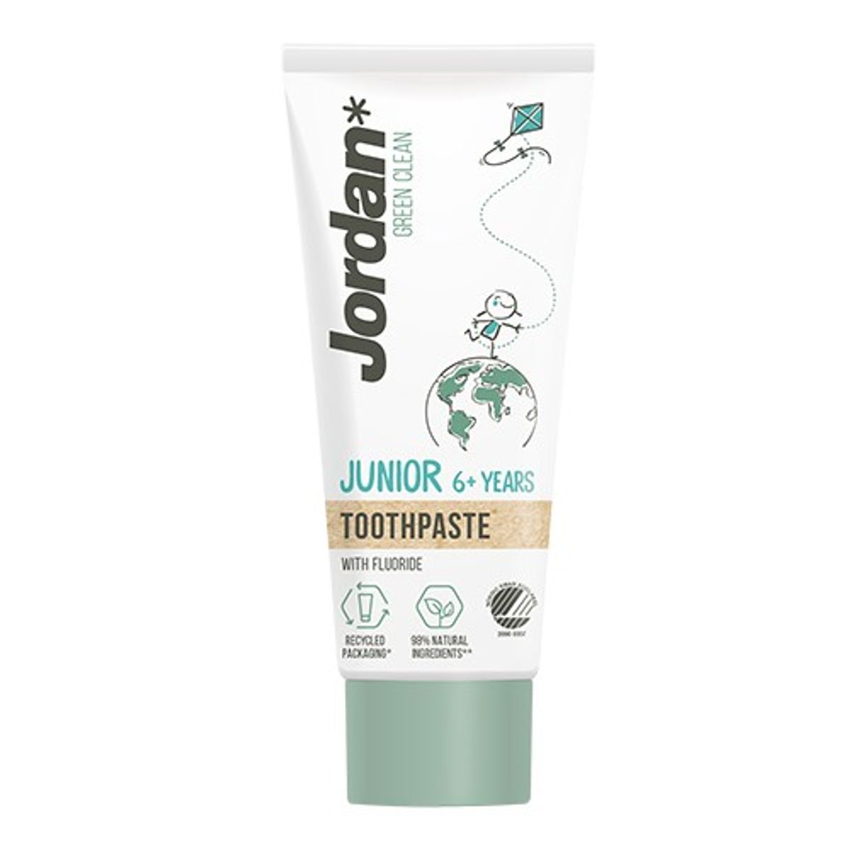 Junior tandpasta +6 år Green Clean - 50 ml - Jordan