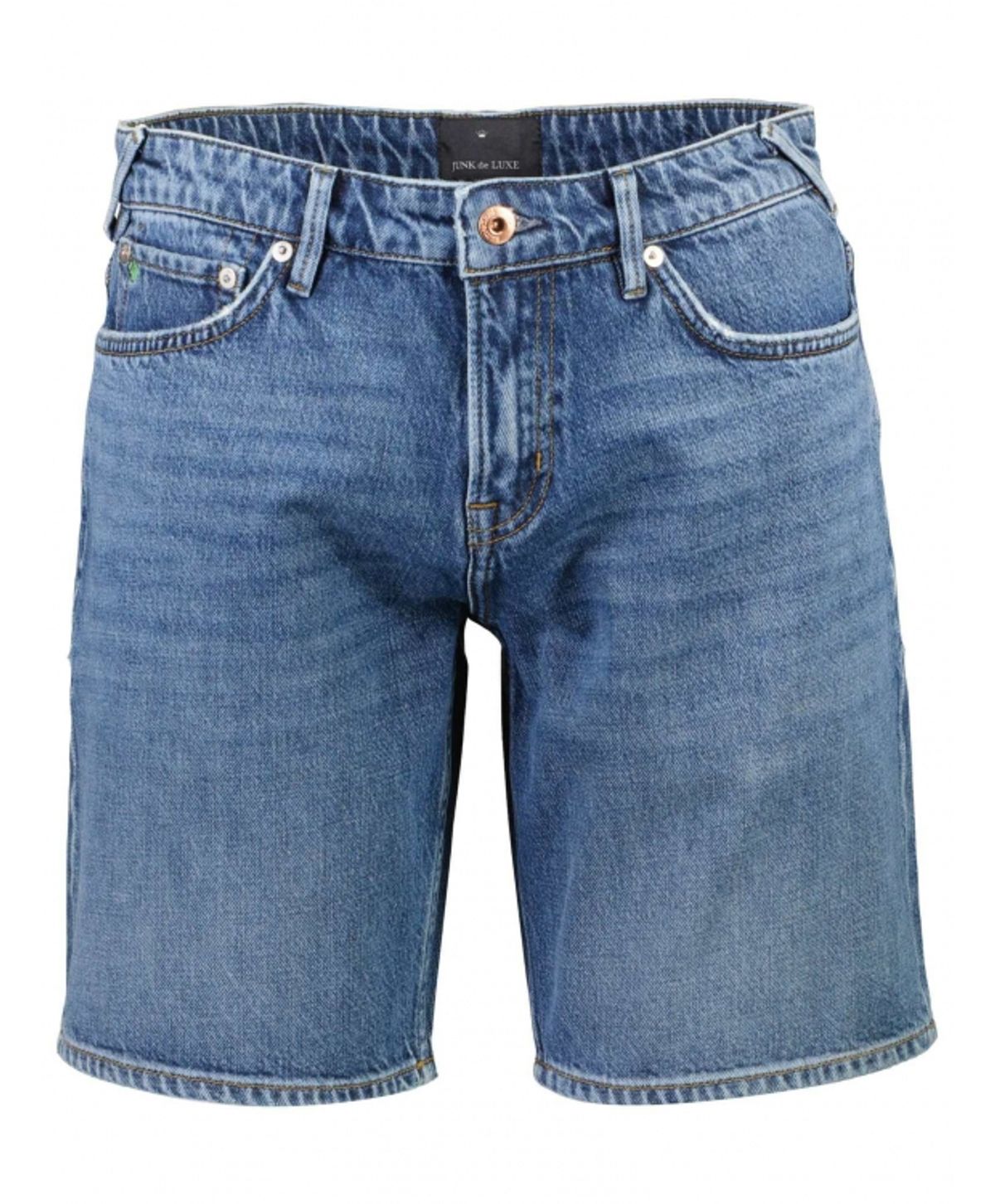 JUNK de LUXE Denim Shorts i lyseblå til herre