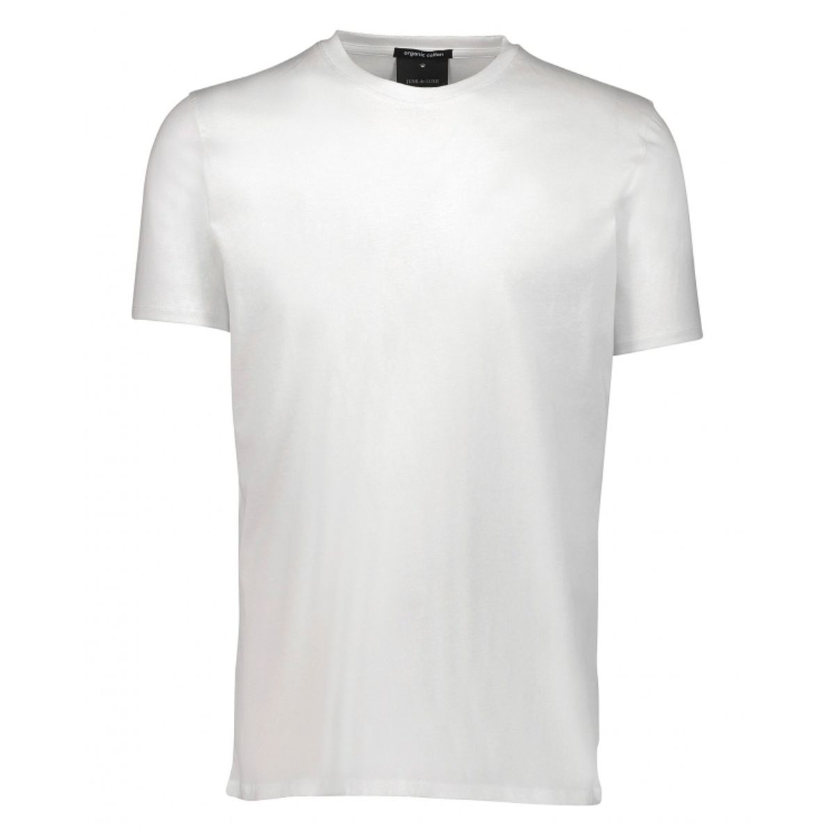 Junk de Luxe t-shirt i hvid med rund hals til herre | Relaxed fit |