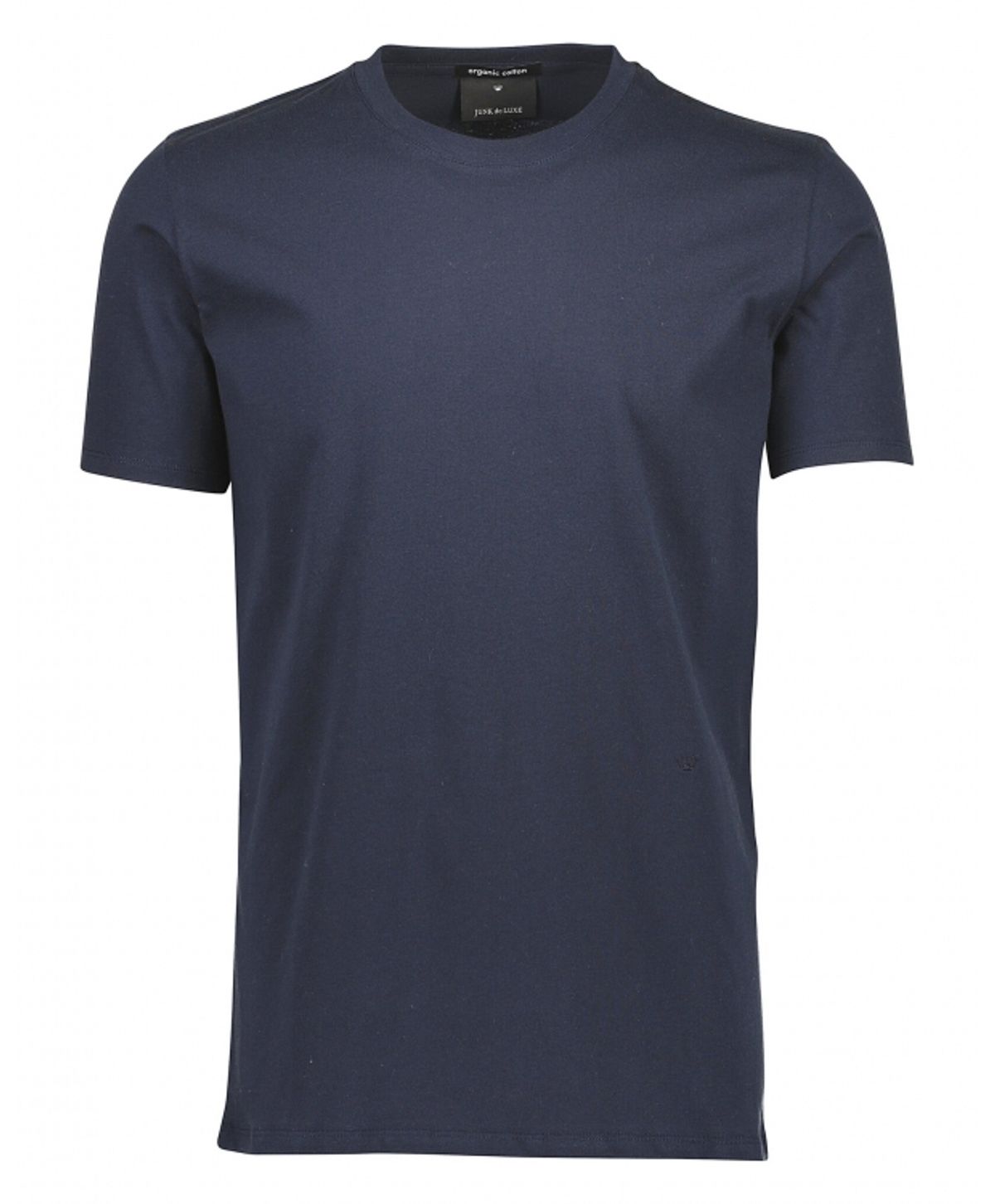 Junk de Luxe t-shirt i Navy med rund hals til herre | Relaxed fit |