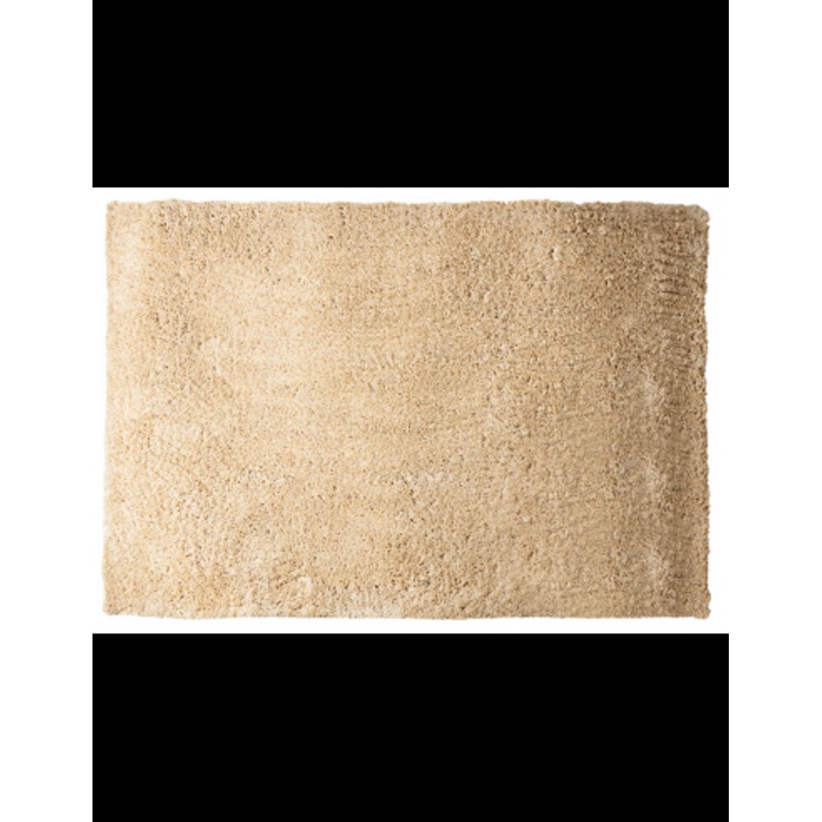 Jups tæppe i polyester plys 300 x 200 cm - Beige