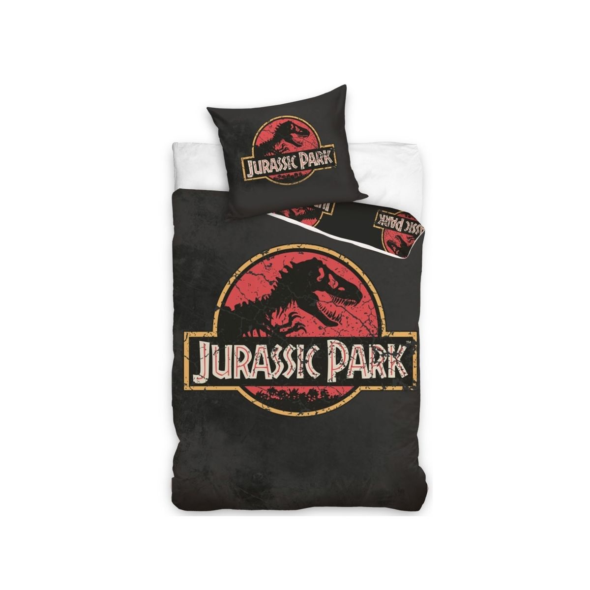 Jurassic Park Sengetøj 140 X 200, 100 Procent Bomuld