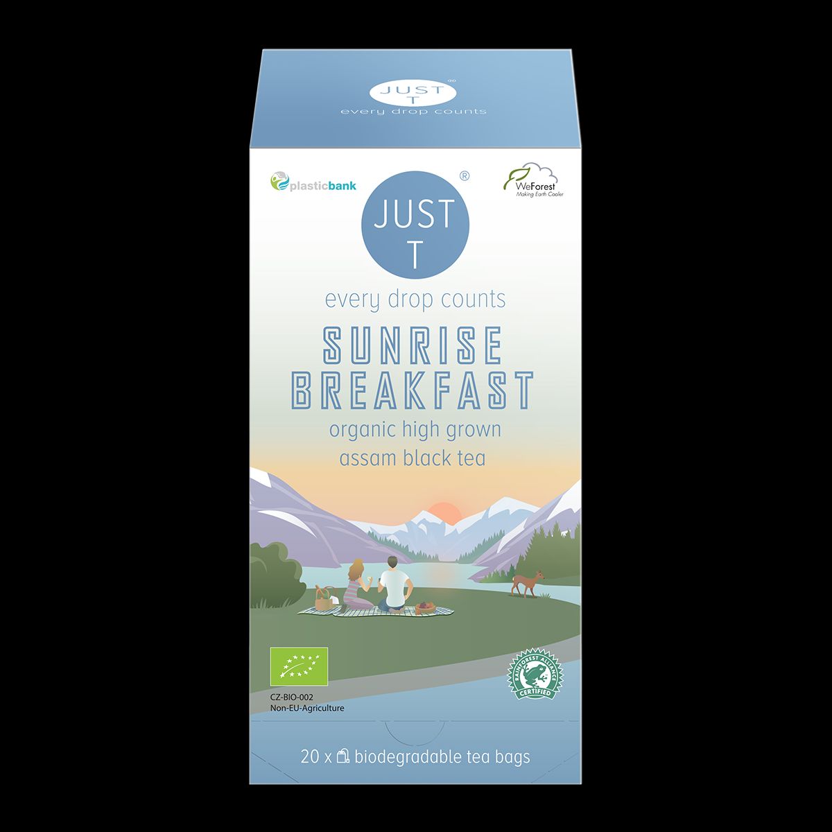 Just T Sunrise Breakfast Brev te