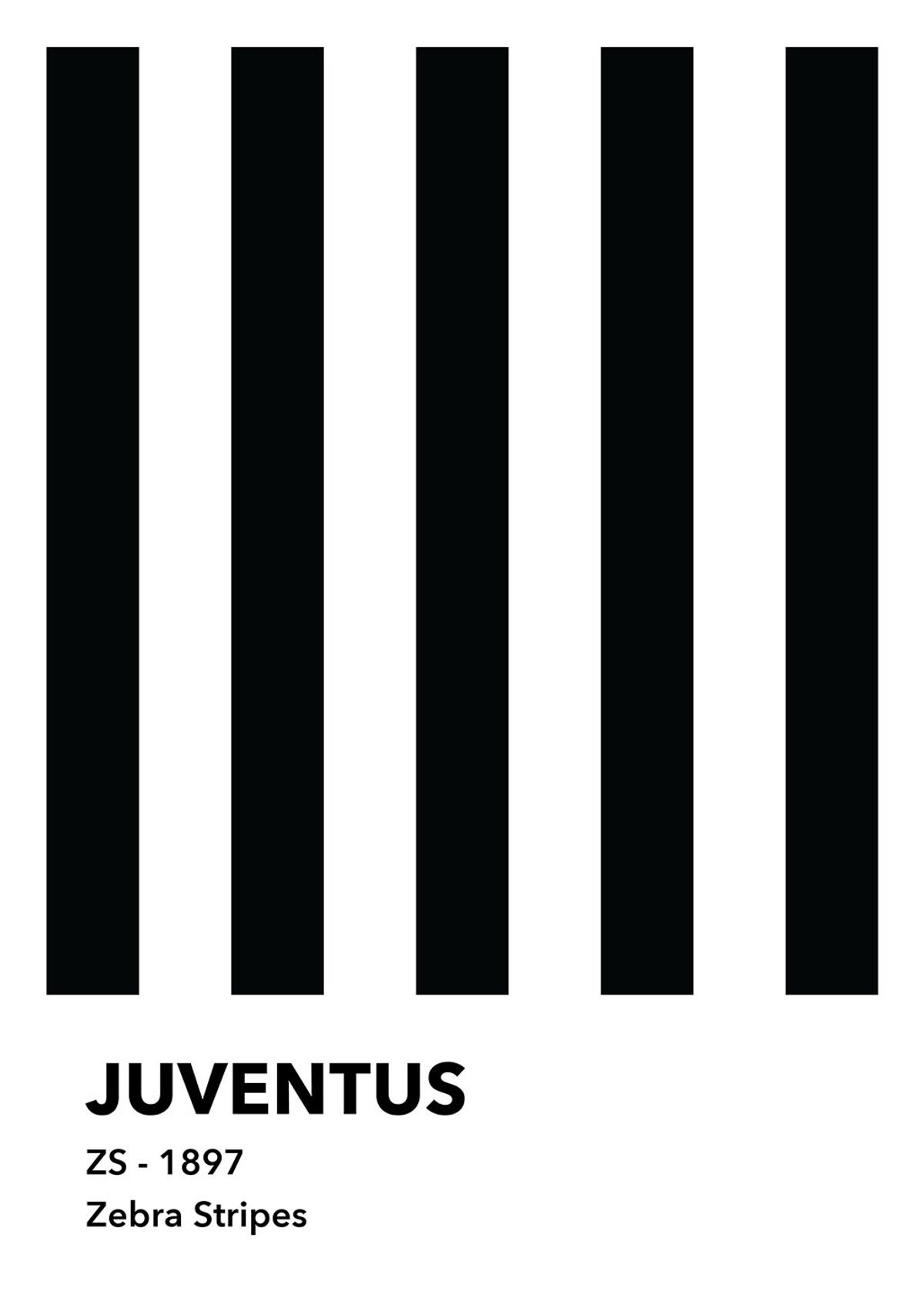 Juventus - Zebra Stripes af Ol? Ol?