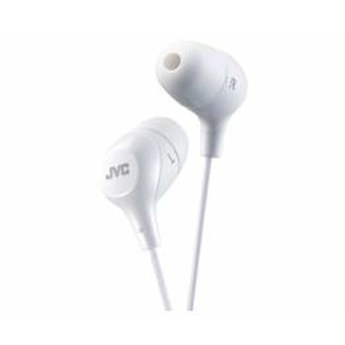 JVC Marshmallow in-ear høretelefoner - Hvid