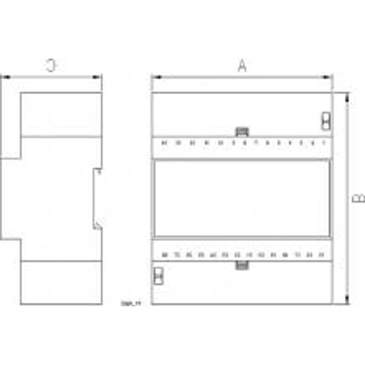 JÆVNSTRØMSTRAFO 220V/24VDC 1A, DSD24