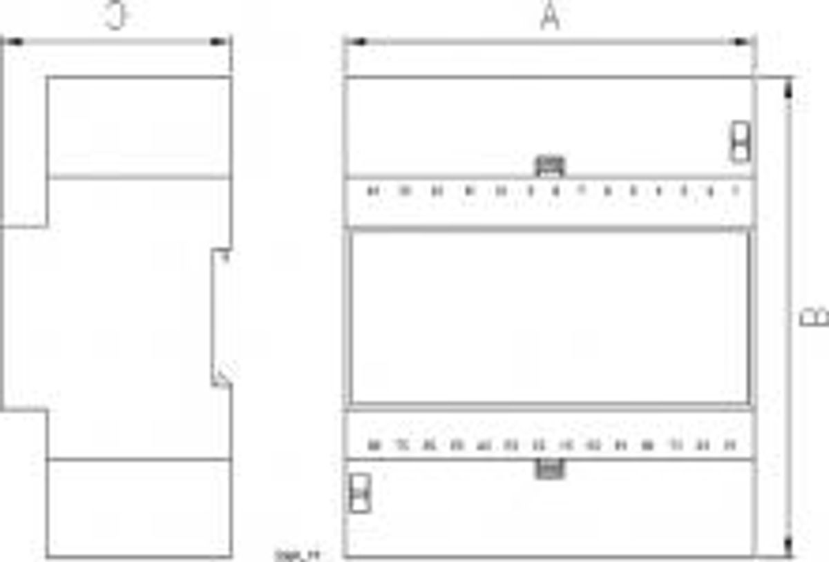 JÆVNSTRØMSTRAFO 220V/24VDC 2A, DSD48