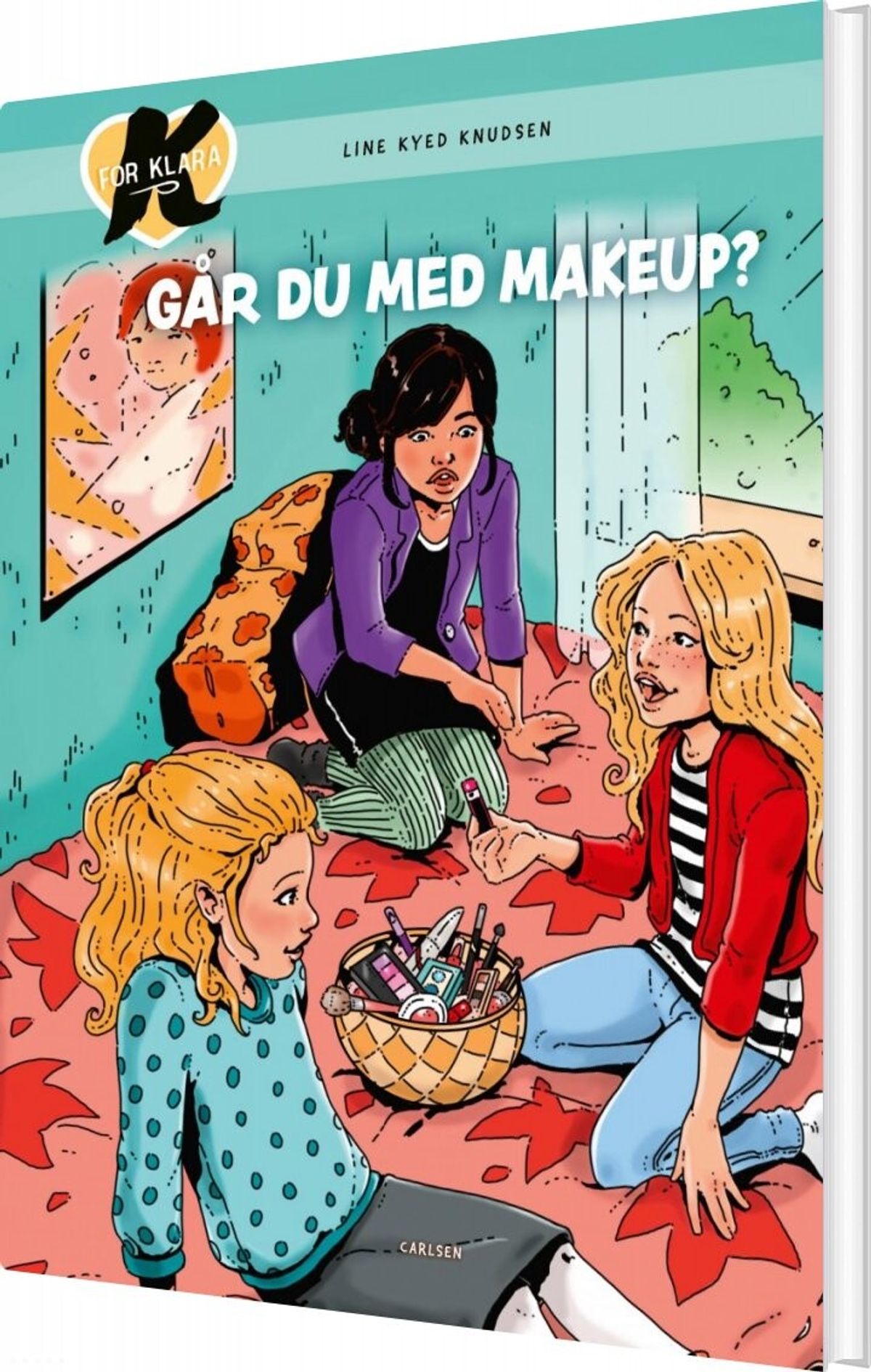 K For Klara 21 - Går Du Med Makeup? - Line Kyed Knudsen - Bog