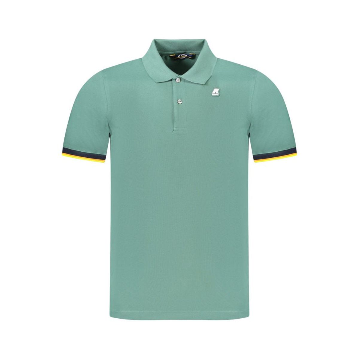 K-WAY Green Cotton Polo Shirt