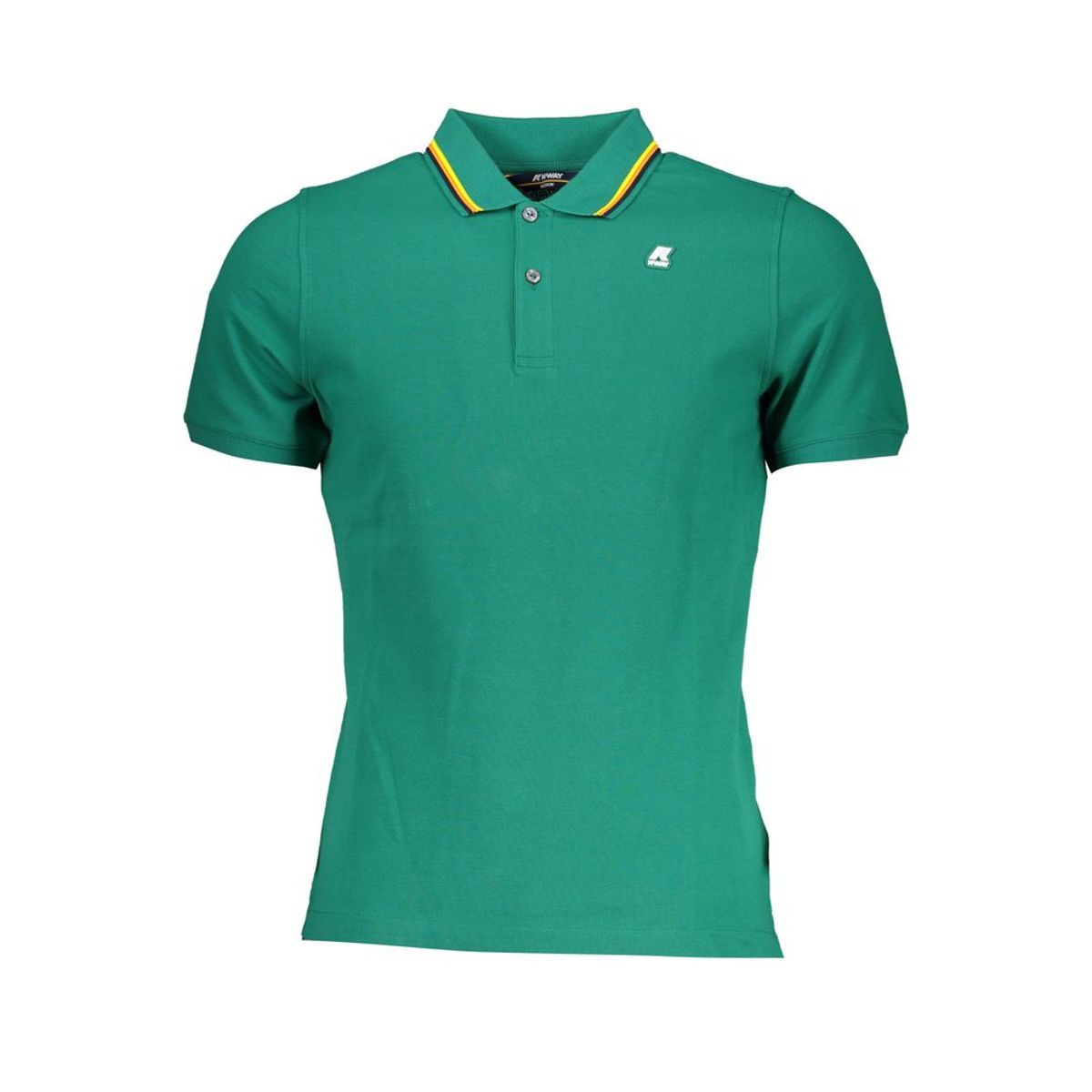 K-WAY Green Cotton Polo Shirt