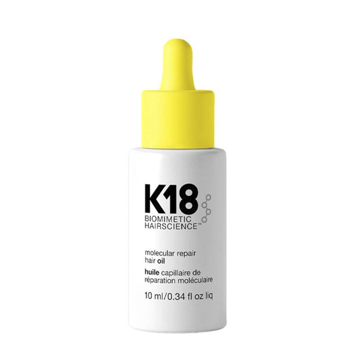 K18 Leave-in Molecular Repair Hair Oil, 10 ml