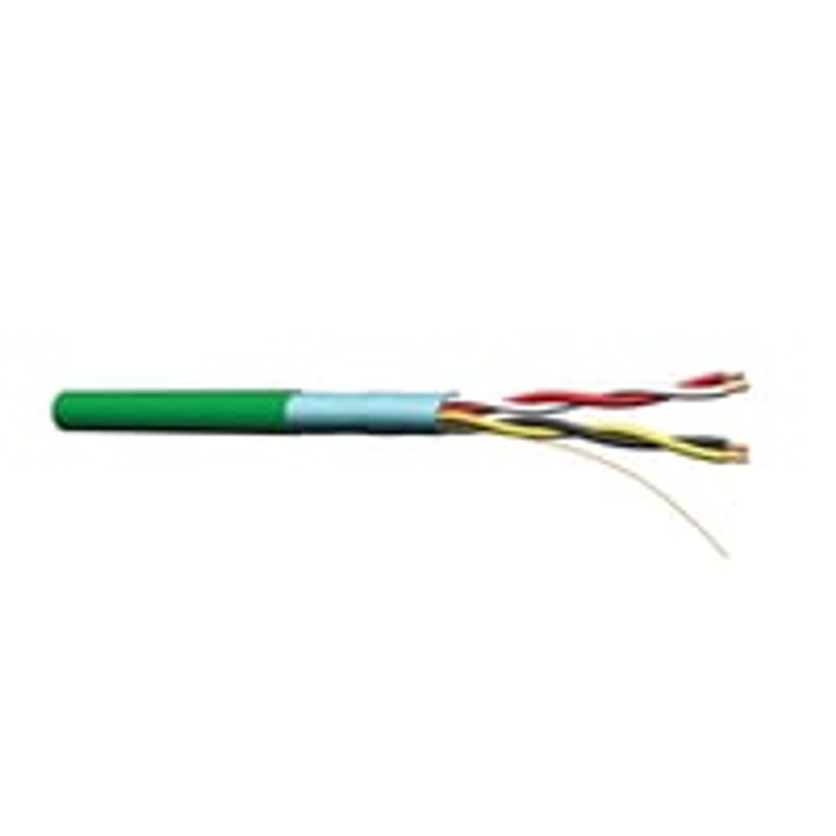 Kabel EIB BUS MOD 2x2x0,8 grn, J-H(st)H) HFFR T500 - pr. meter