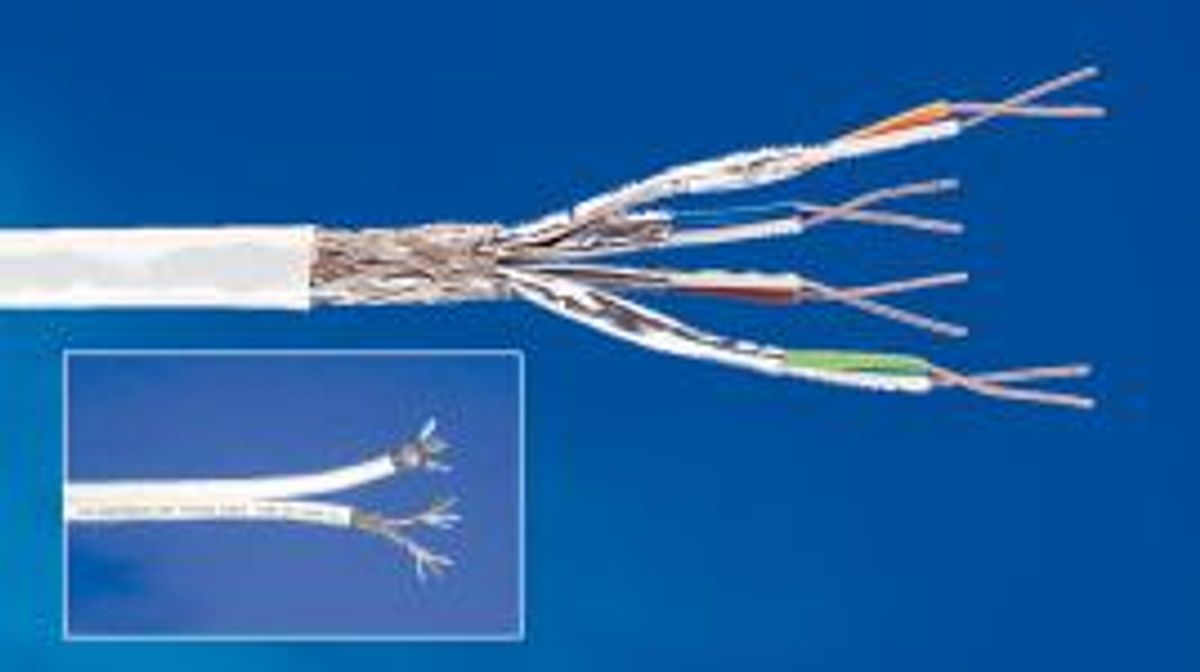 Kabel Kat7 1x4p Pimf 600mhz