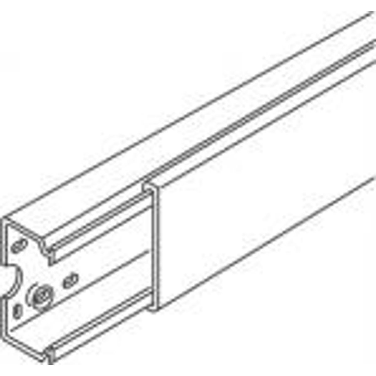 Kabelkanal Tir+ T80/60 Hvid