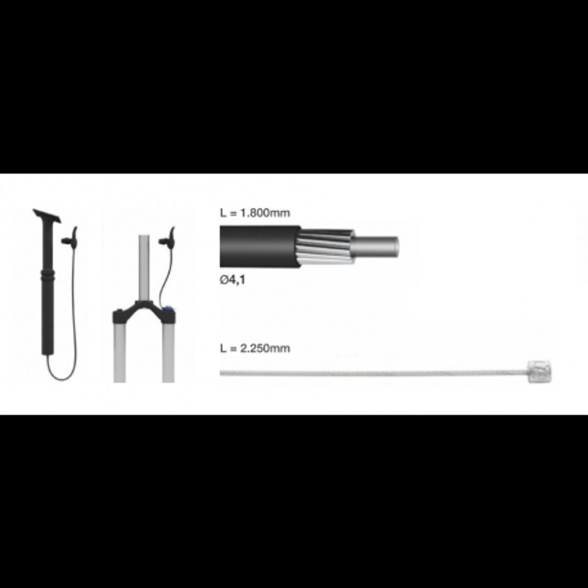 Kabelkit til Dropper-Post & Lock-Out Remote