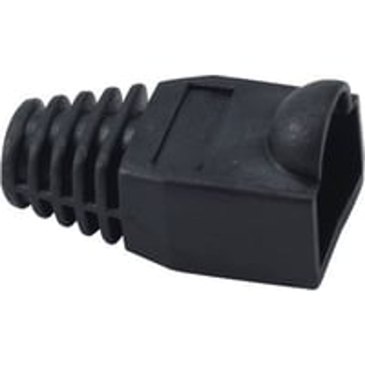 Kabeltylle t. RJ45 (8P8C) modular plug - Sort