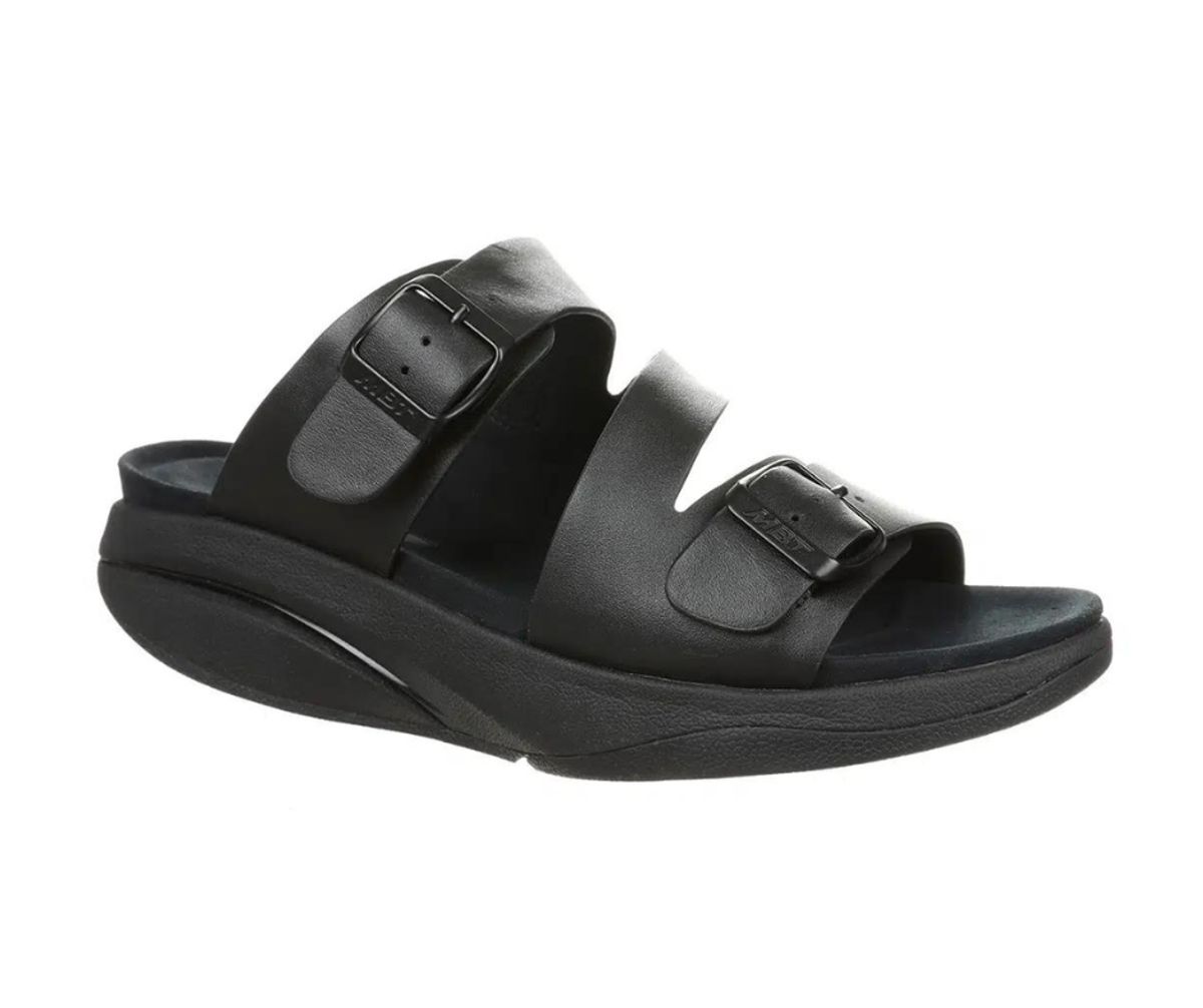 Kace Black - Dame sandal fra MBT - 36