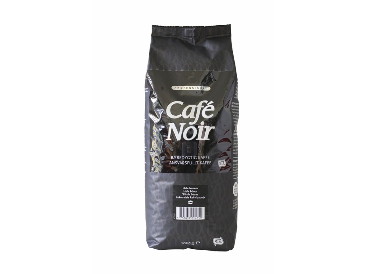 Kaffe Café Noir Hele Bønner 1 kg