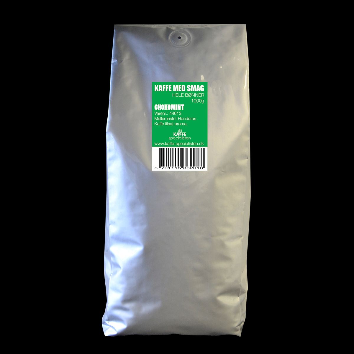 Kaffe Choko mint 1 kg. Hele bønner