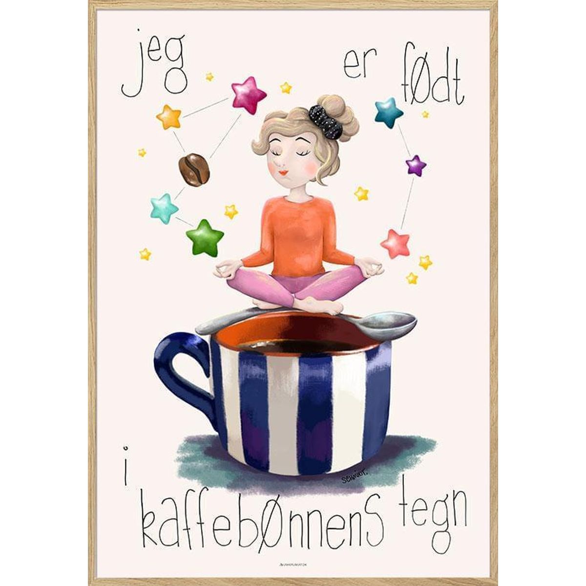 Kaffeplakat - I bønnens tegn