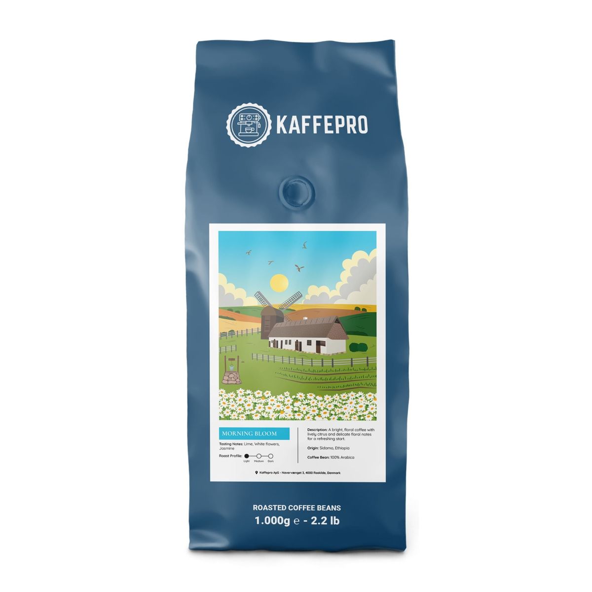 Kaffepro Morning Bloom - 1kg Kaffebønner - 1kg