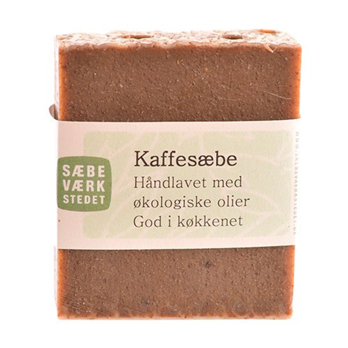 Kaffesæbe - 100 gram - Sæbeværkstedet