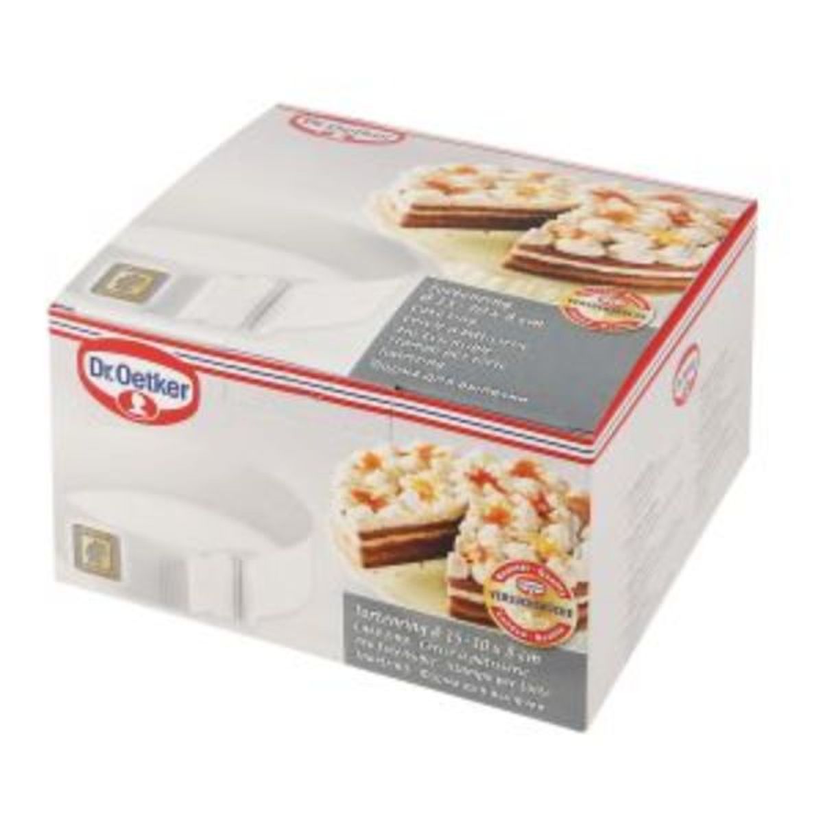 Kagering i plast Ø15-30xH8 cm - Dr. Oetker