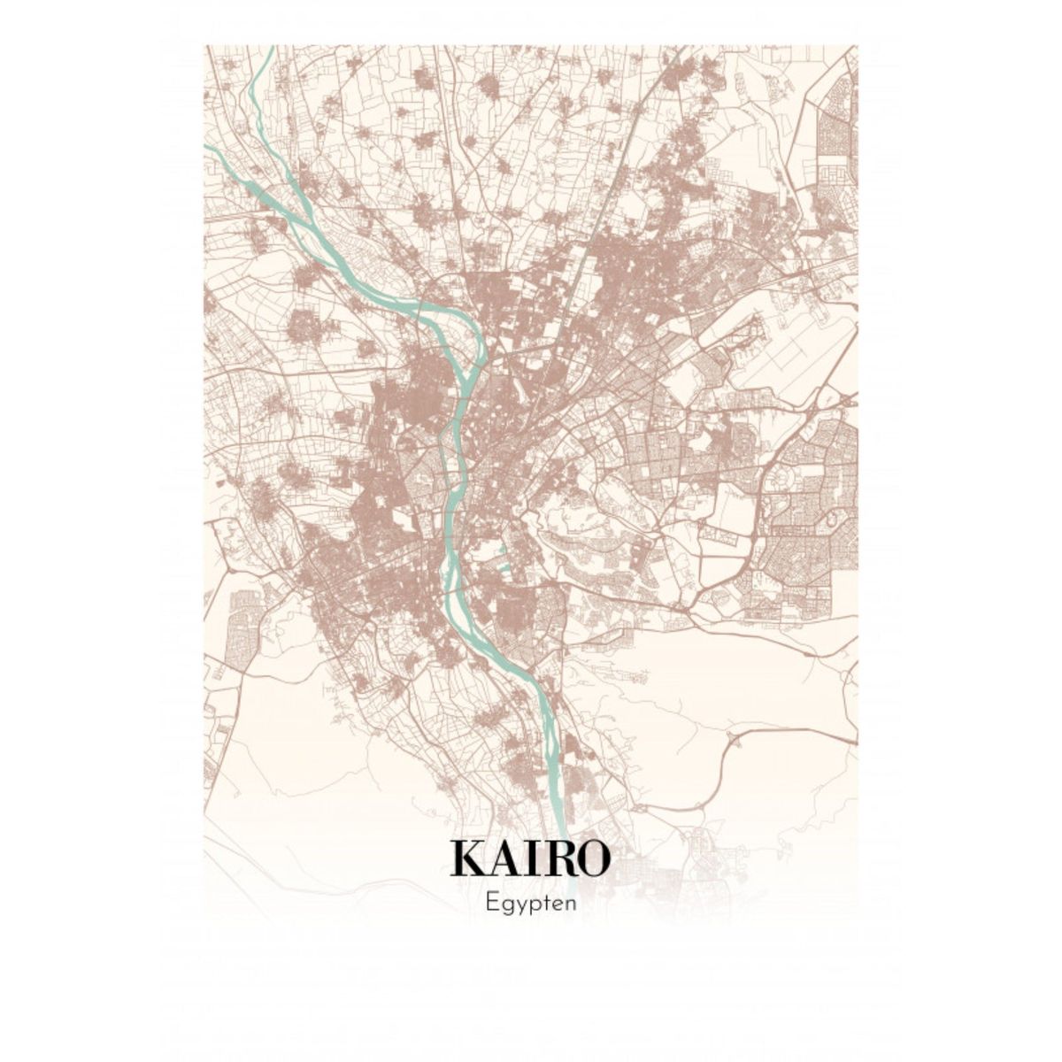 Kairo - Egypten 21x30cm (A4)