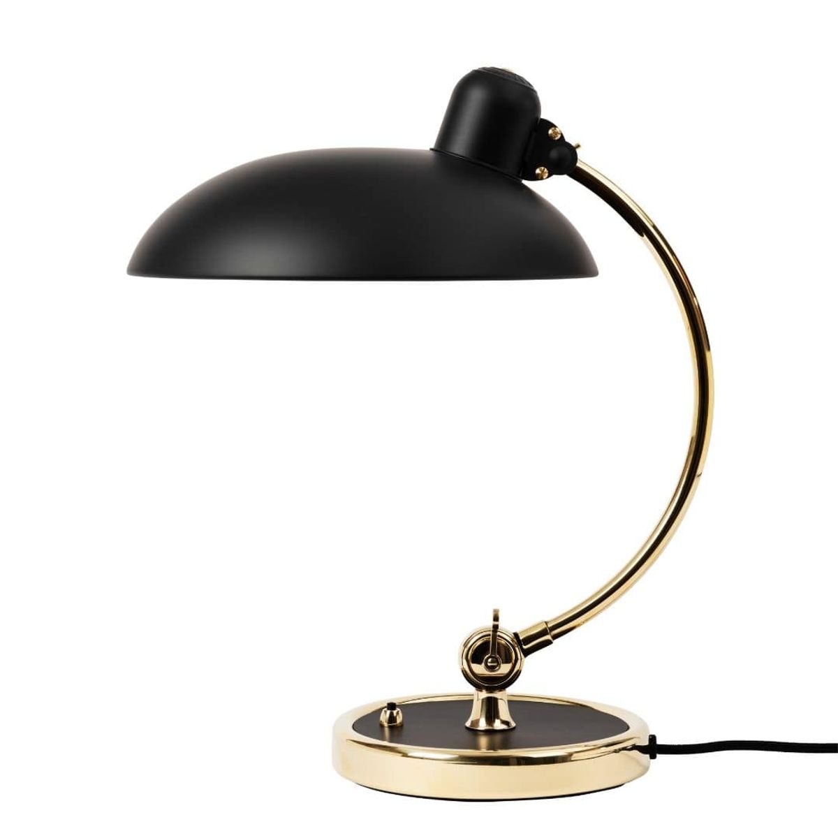 Kaiser Idell 6631-T Luksus Bordlampe Sort-Messing - Fritz Hansen