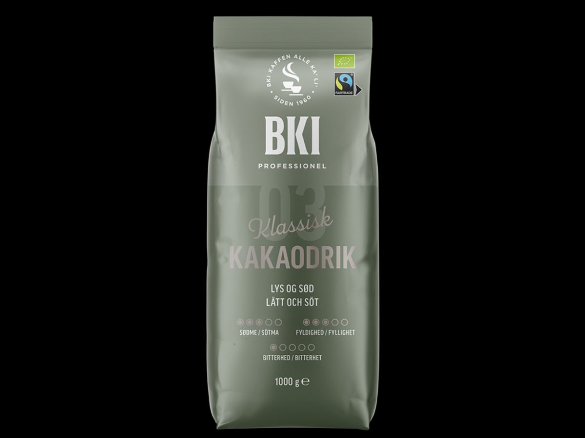 Kakao BKI Økologisk Fairtrade 13,5% 1 kg