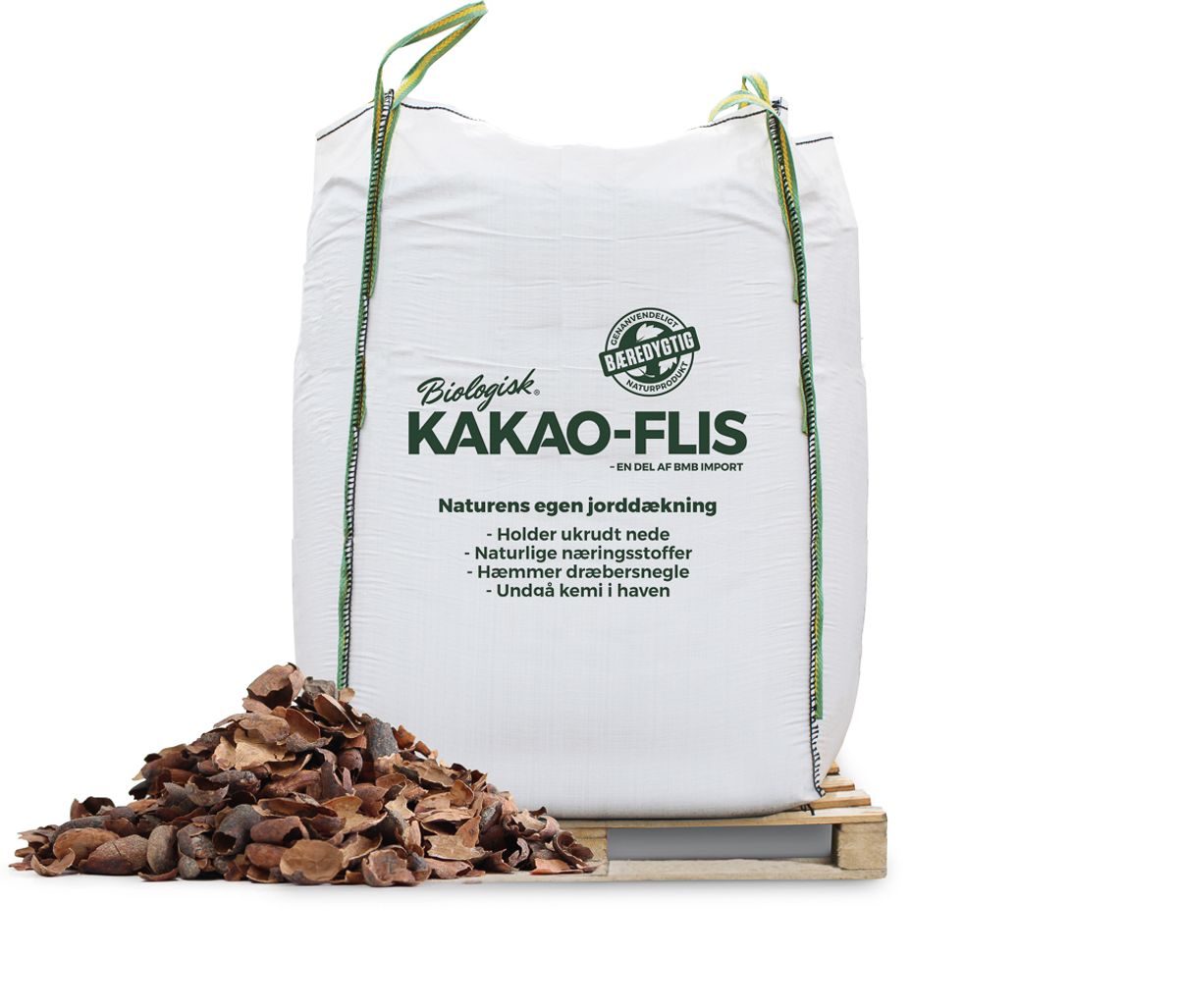 Kakao-flis - bigbag á 2500 liter