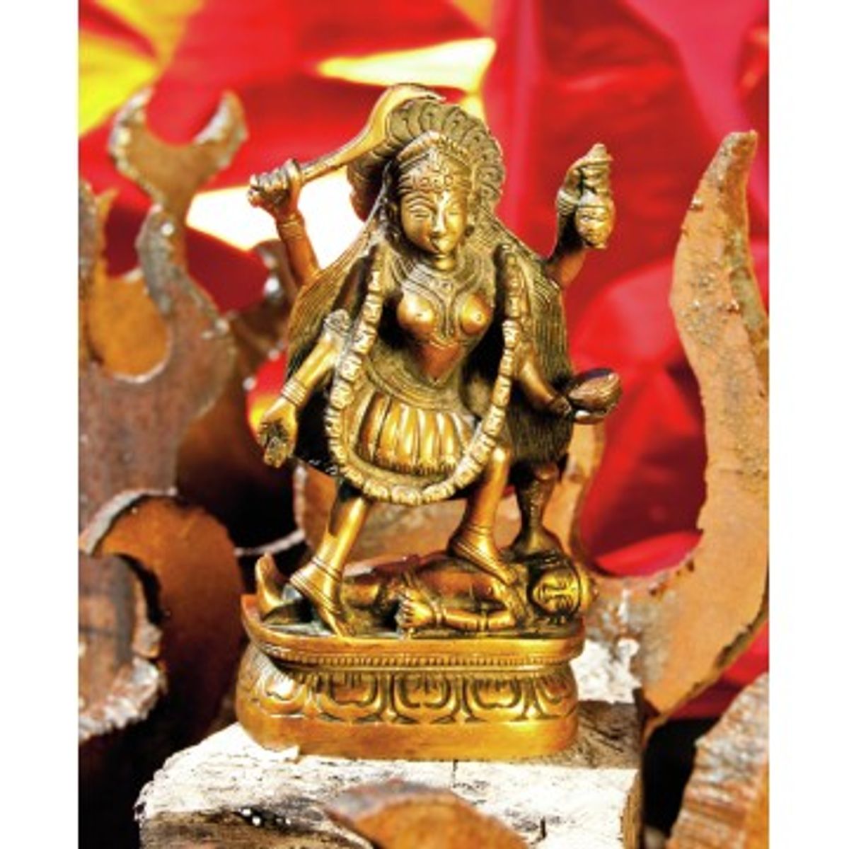 Kali figur 15 cm - Buddha statuer generelt - GodKarmaShop