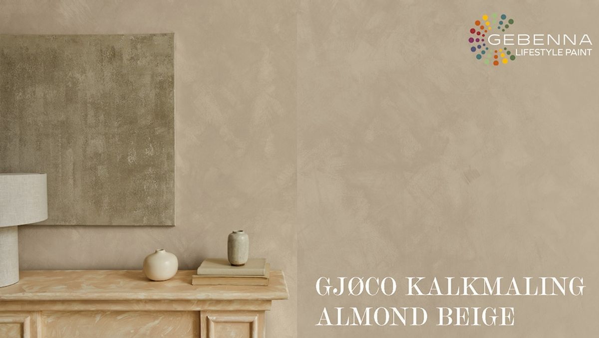 Kalkmaling 10966 Almond Beige 0,68 l