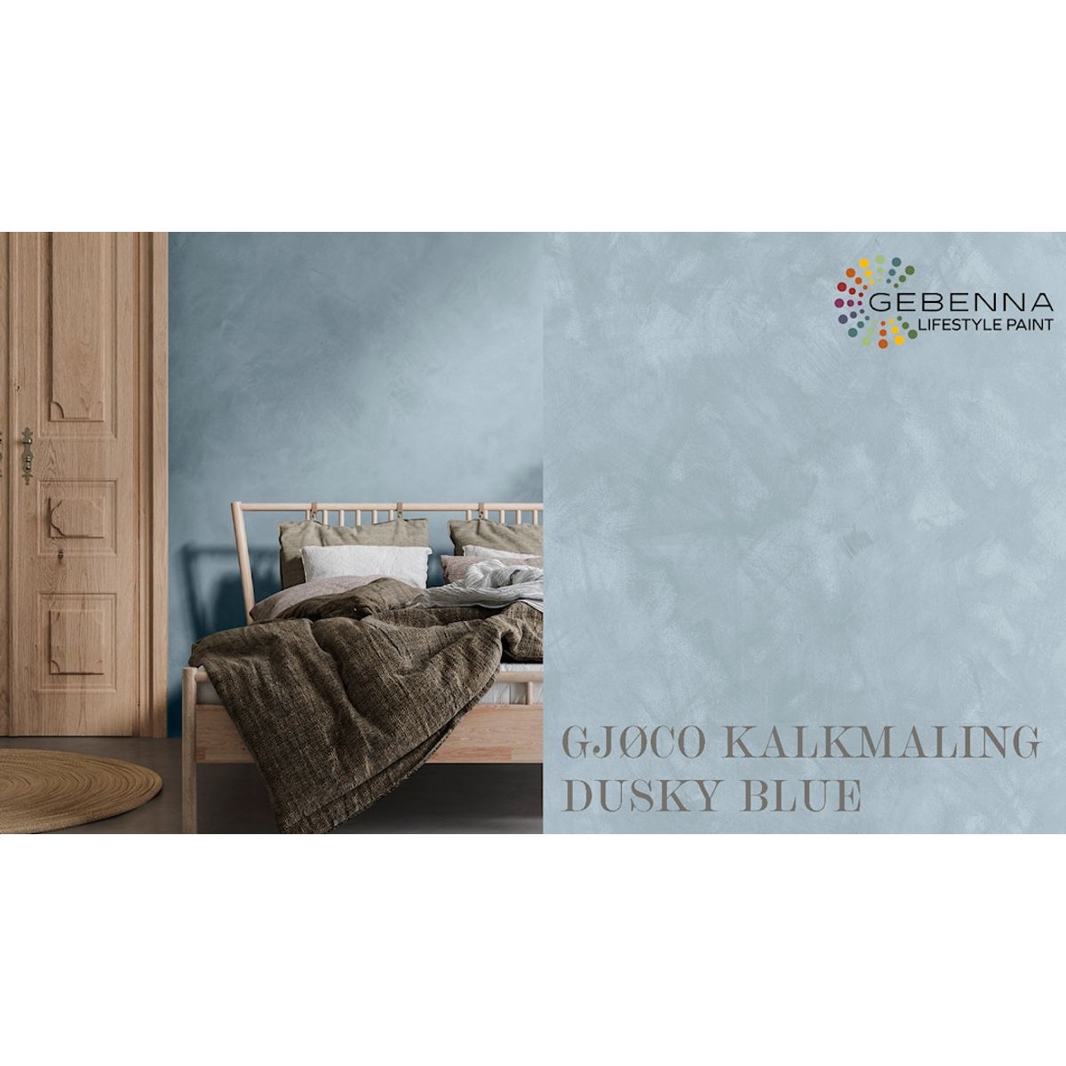 Kalkmaling 5200 Dusky Blue 2,7 l