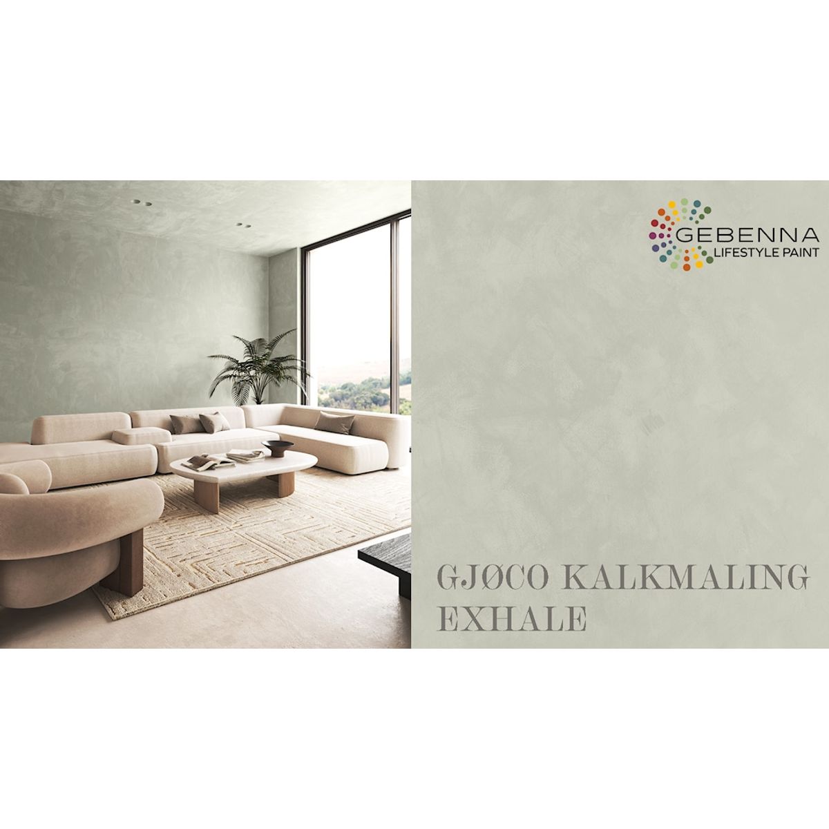 Kalkmaling 7637 Exhale 2,7 l