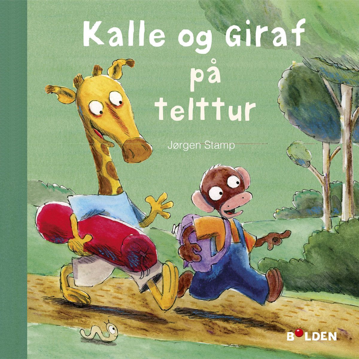 Kalle og Giraf på telttur