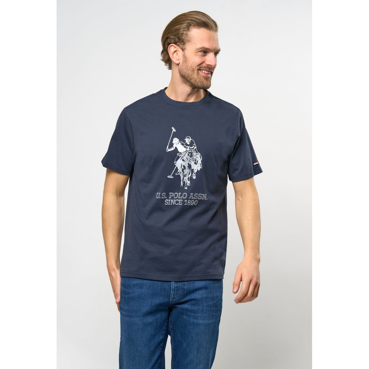 Kalle T-shirt - U.S. Polo Assn - Herre - L