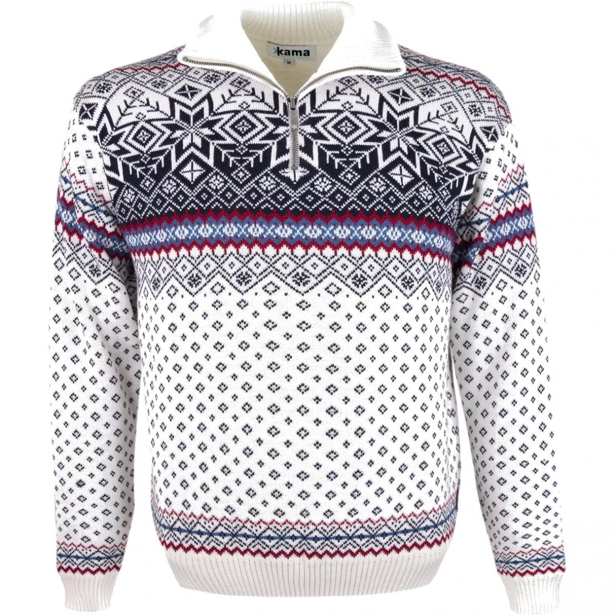 Kama Lykke, sweater, hvid