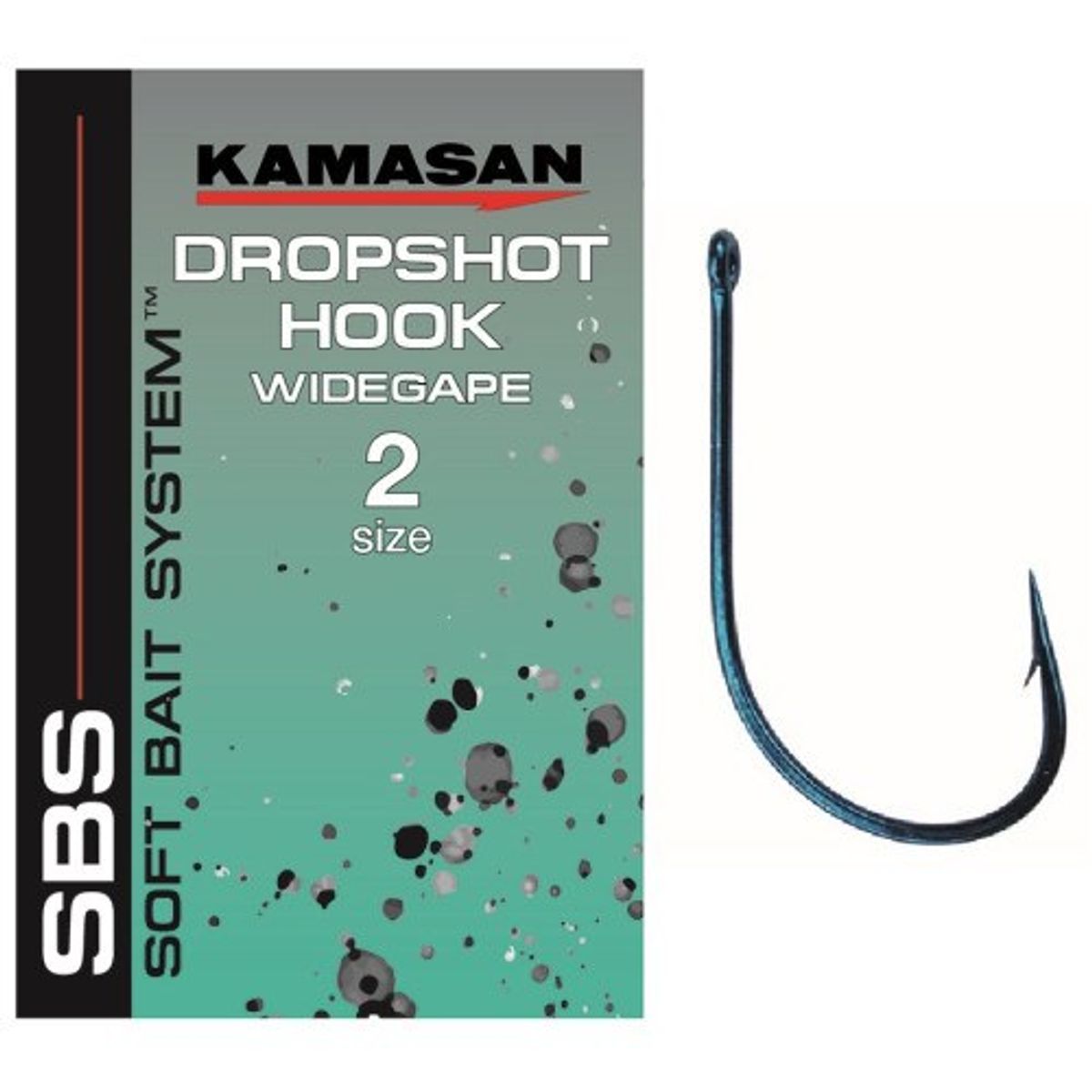 Kamasan Dropshot Hook Wide Gape