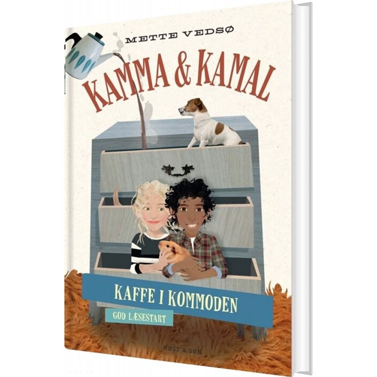 Kamma & Kamal - Kaffe I Kommoden - Mette Vedsø - Bog