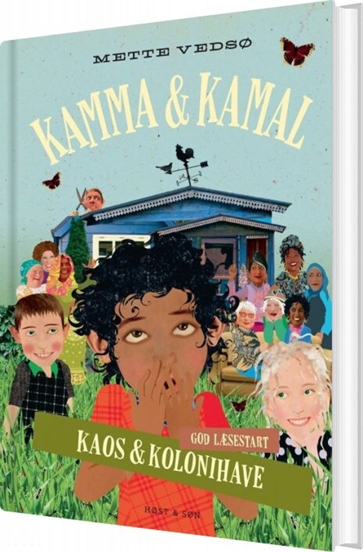 Kamma & Kamal - Kaos Og Kolonihave - Mette Vedsø - Bog