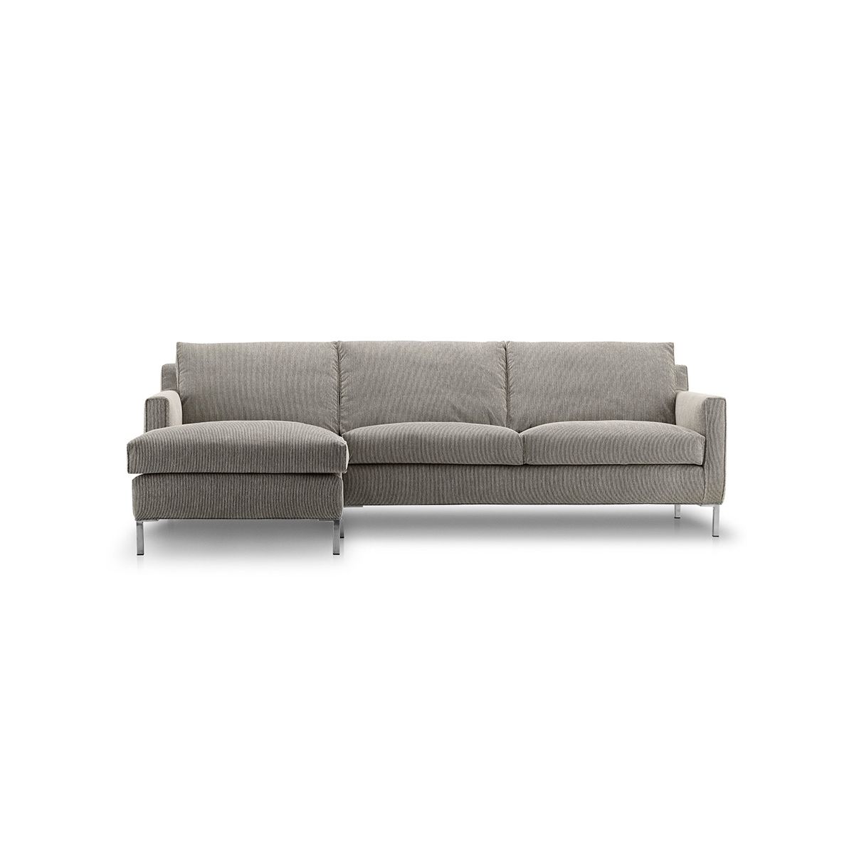 KampagneprisStreamline Sofa m. Chaiselong fra Eilersen (Læder - Texas 10)