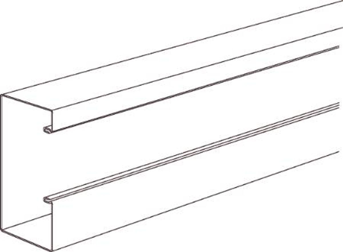 Kanaldel Wgx-S U170X72 2,5M R9010/60