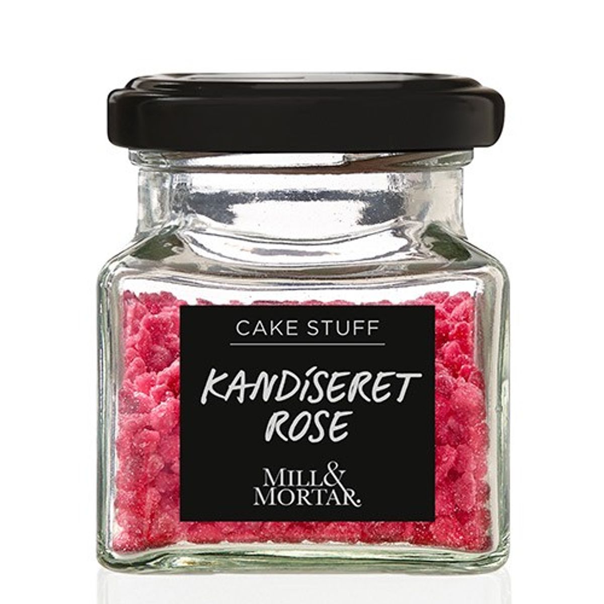 Kandiseret Rose - 40 gram - Mill & Mortar